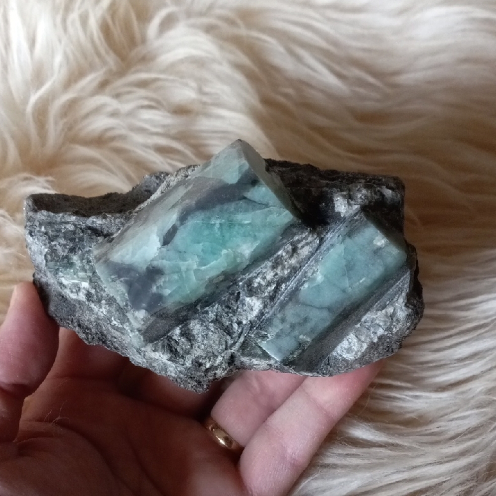 Raw Emerald On Matrix